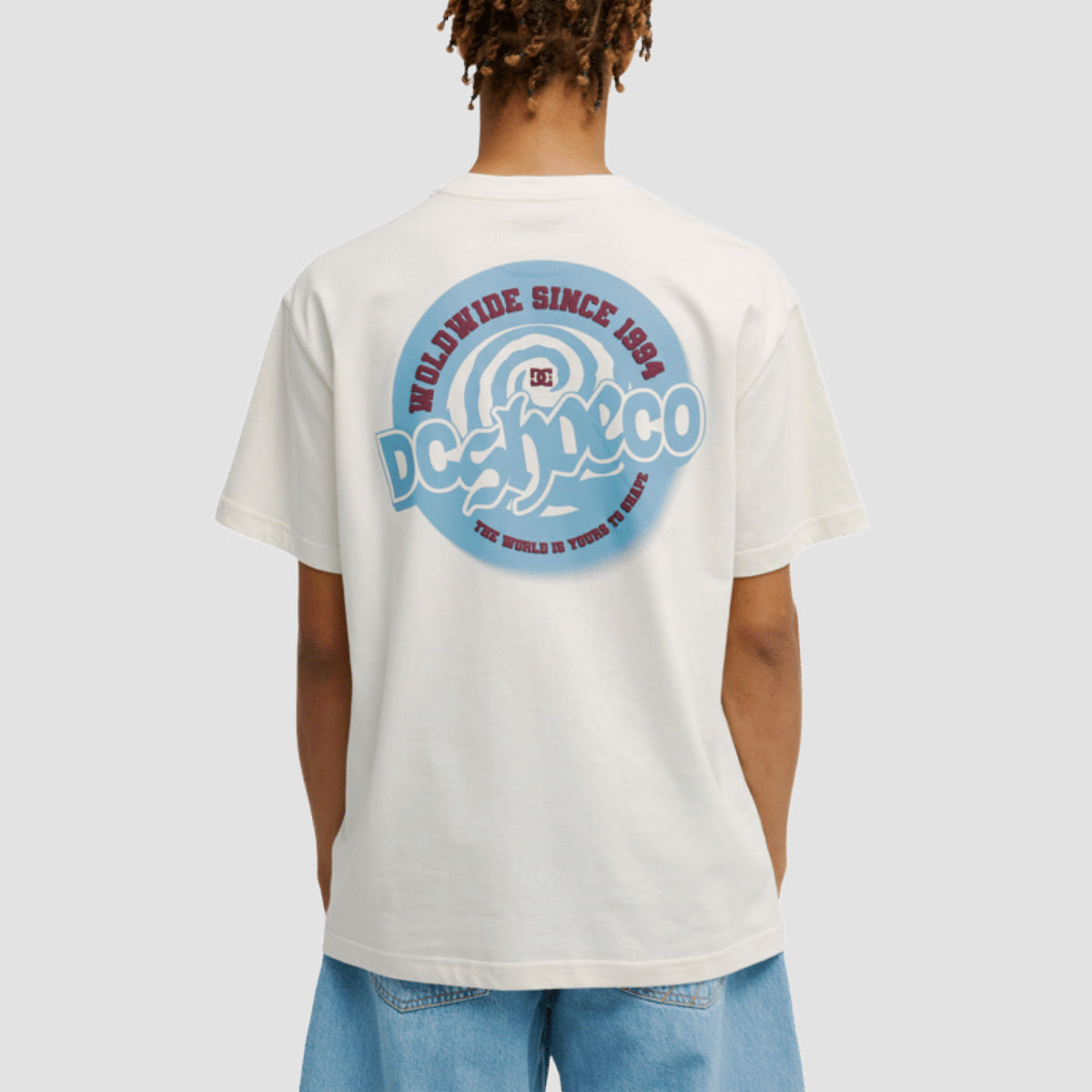 DC Eye Of The Storm T-Shirt Lily White