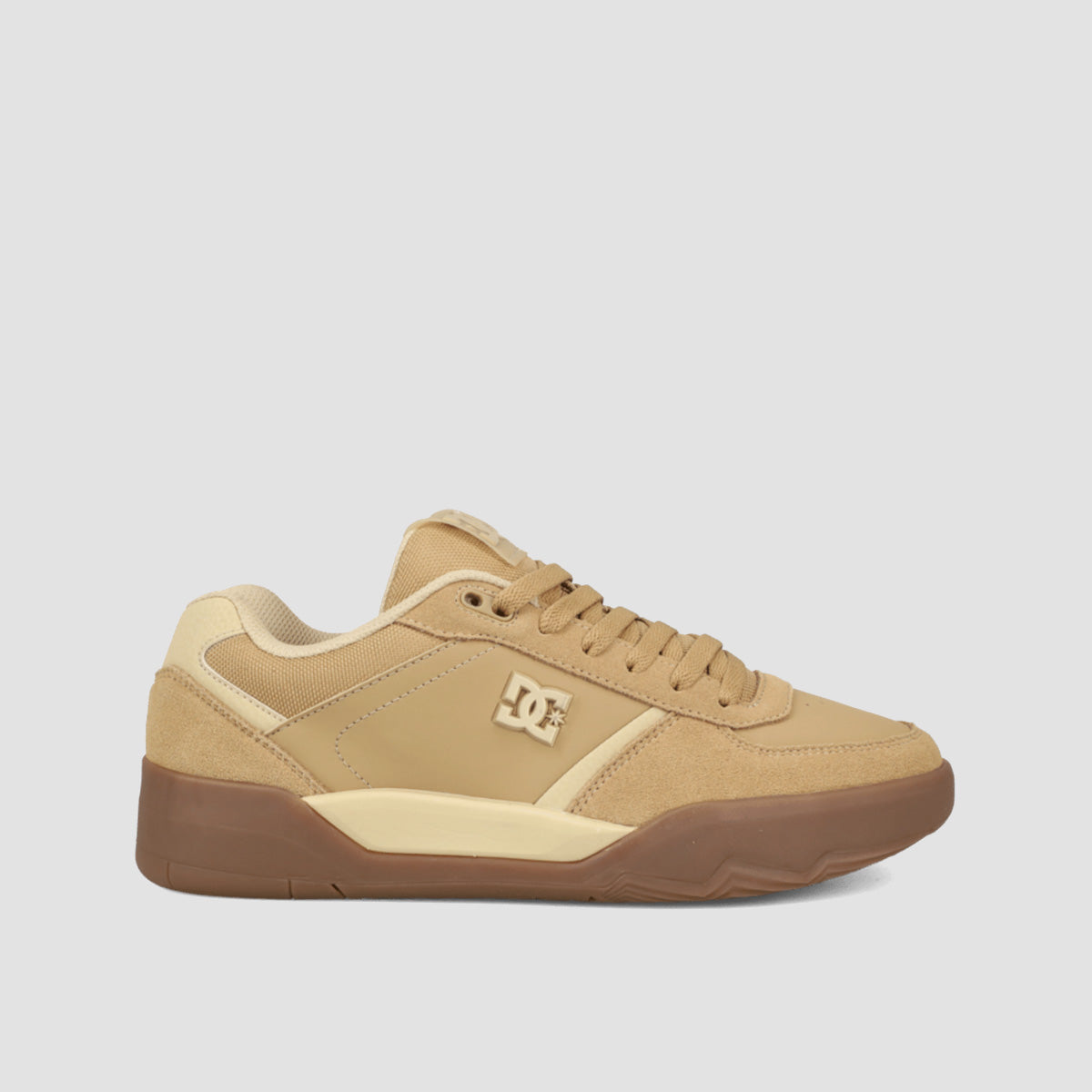 DC Fractal S Shoes - Tan/Gum