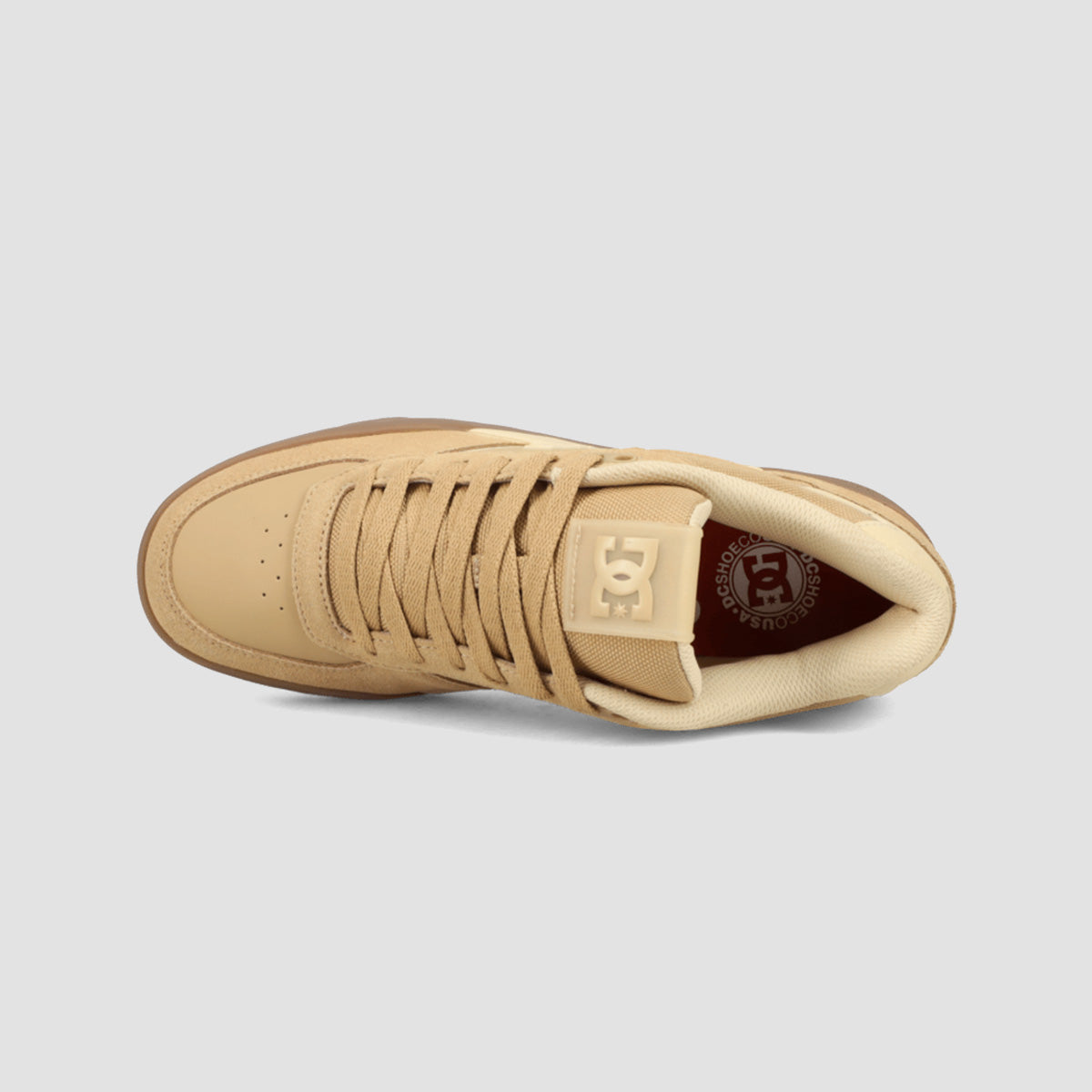 DC Fractal S Shoes - Tan/Gum