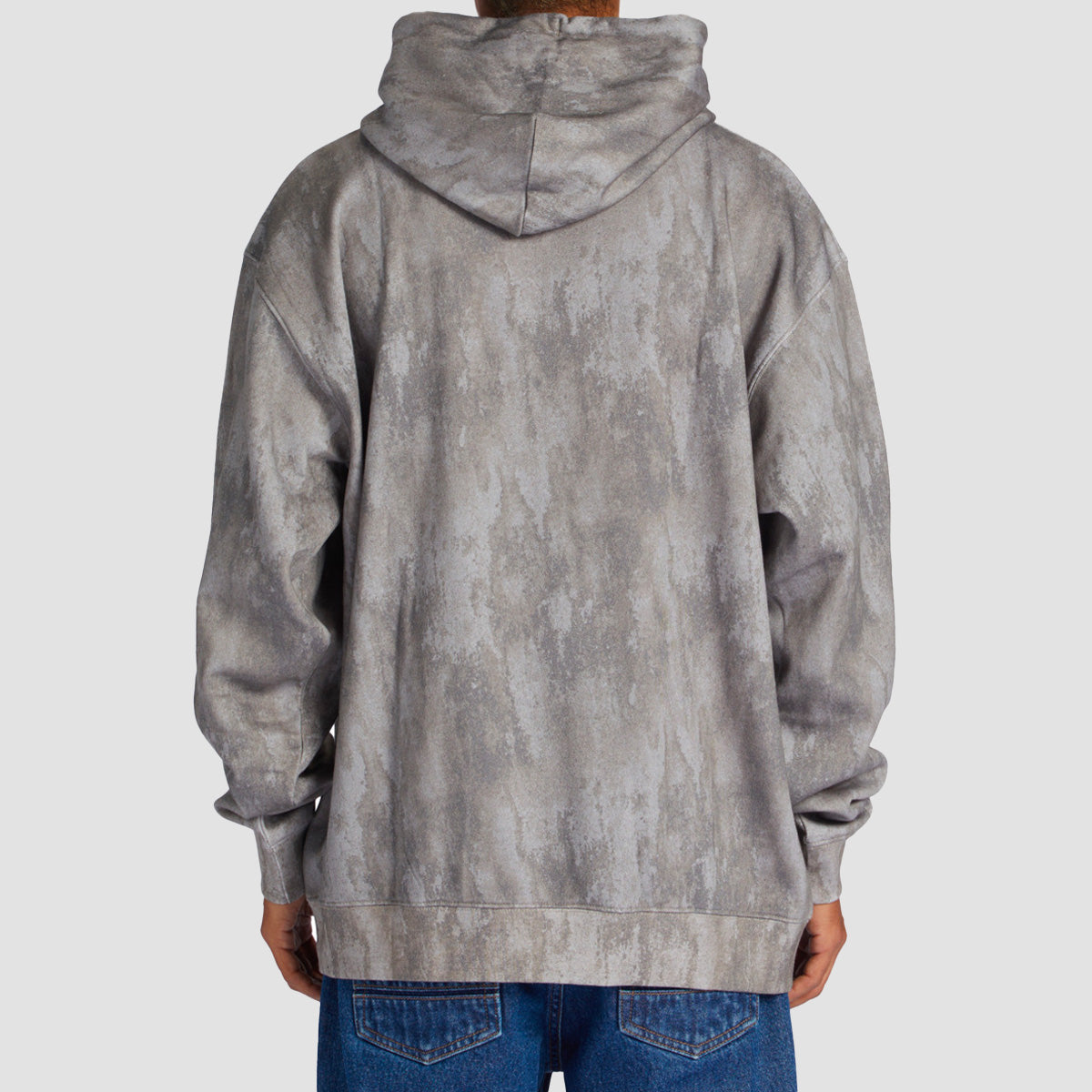 DC Hangar Pullover Hoodie Grey Stone