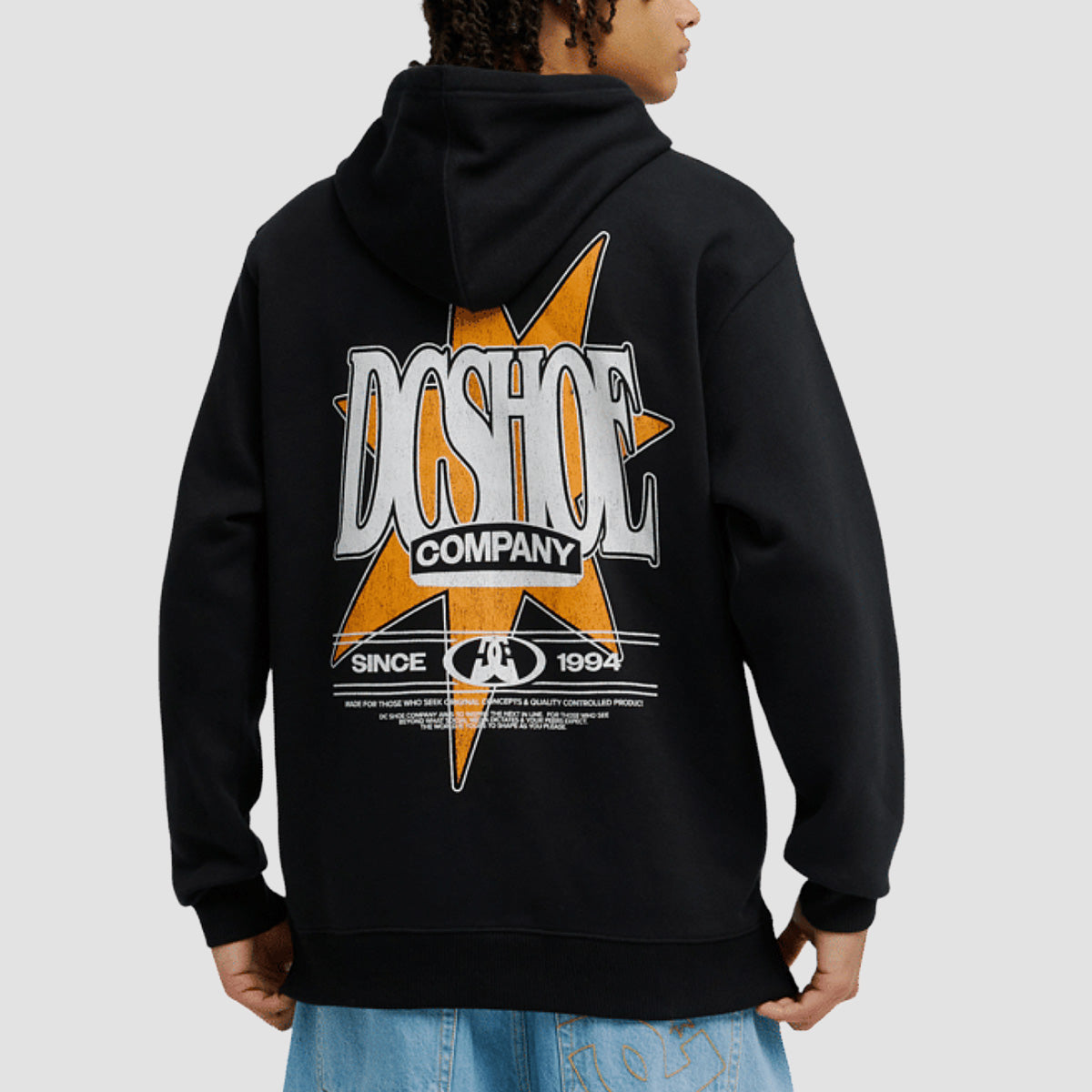 DC Huge Starz Pullover Hoodie Black
