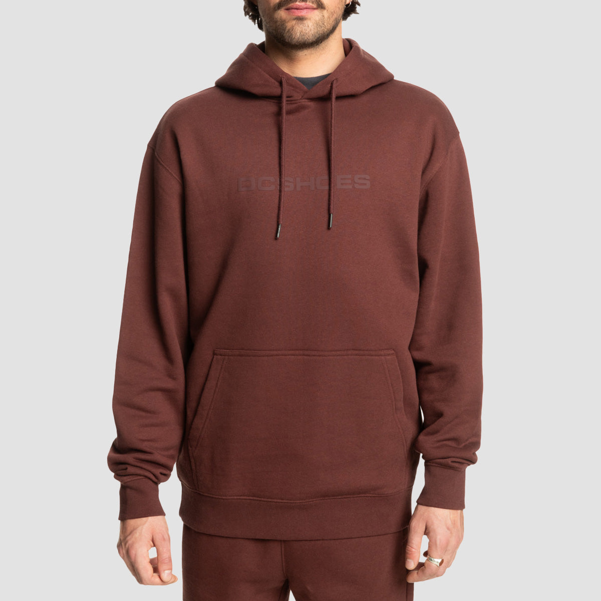 DC In Between Pullover Hoodie Bitter Chocolate