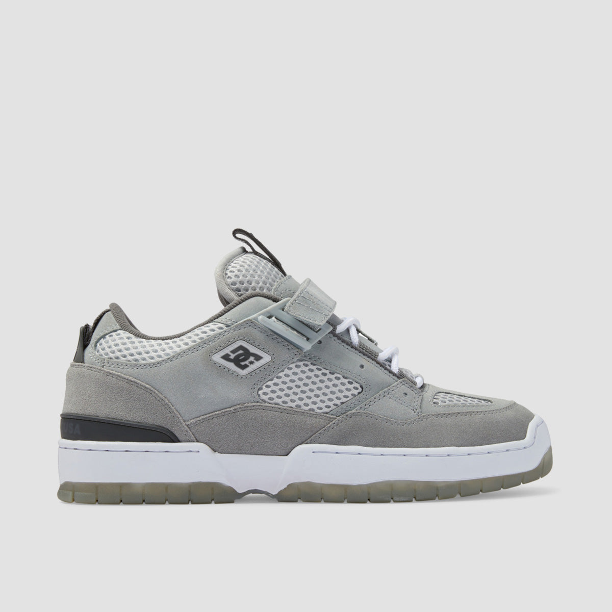 DC JS 1 Shoes - Grey/Grey/Grey