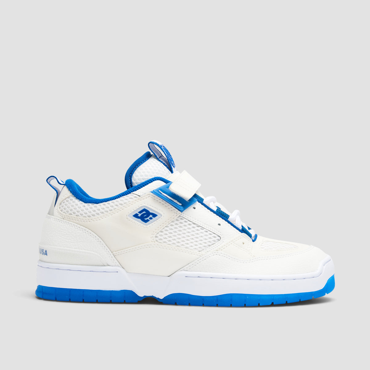 DC JS 1 Shoes - White/Blue