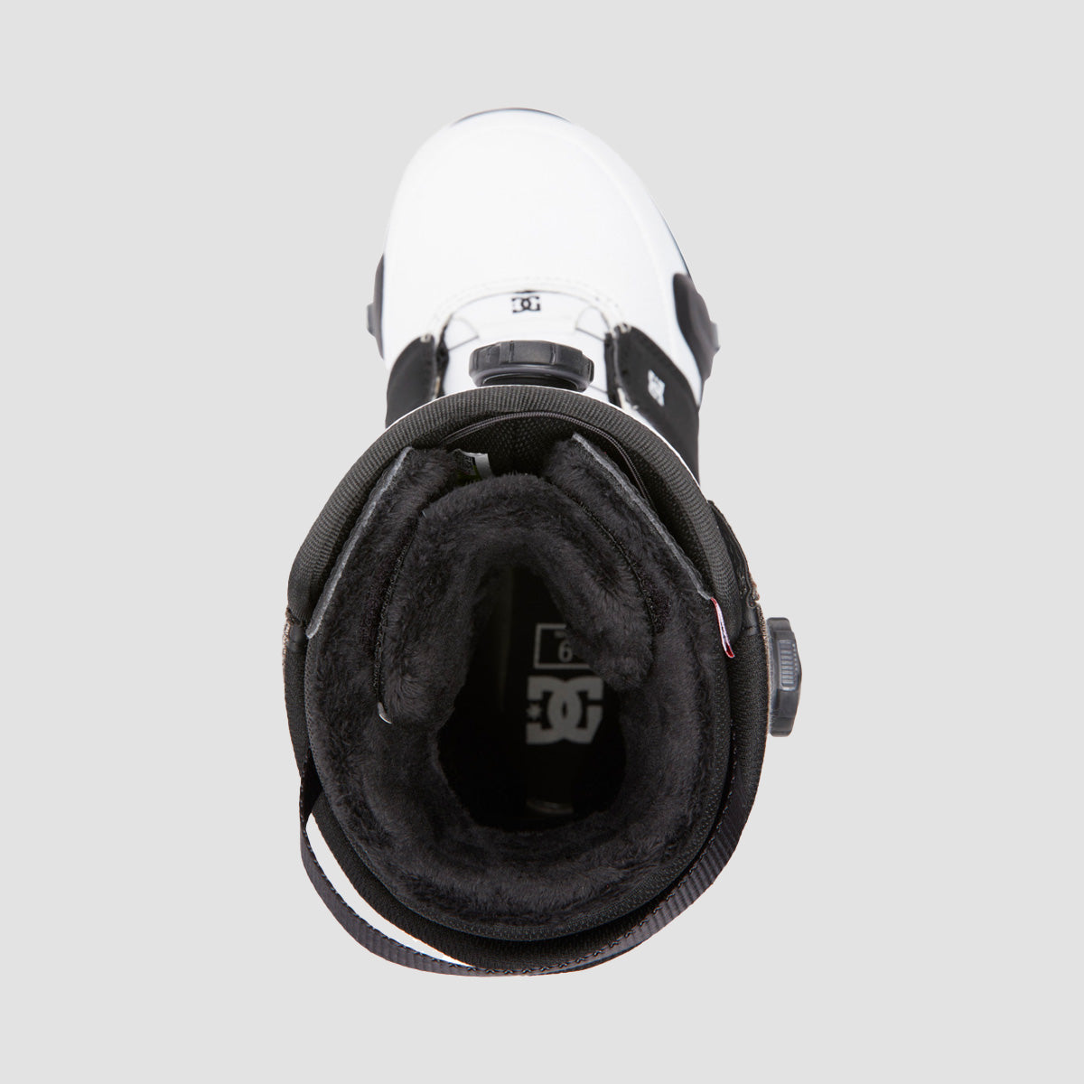 DC Judge BOA Step On Snowboard Boots White/Black Print