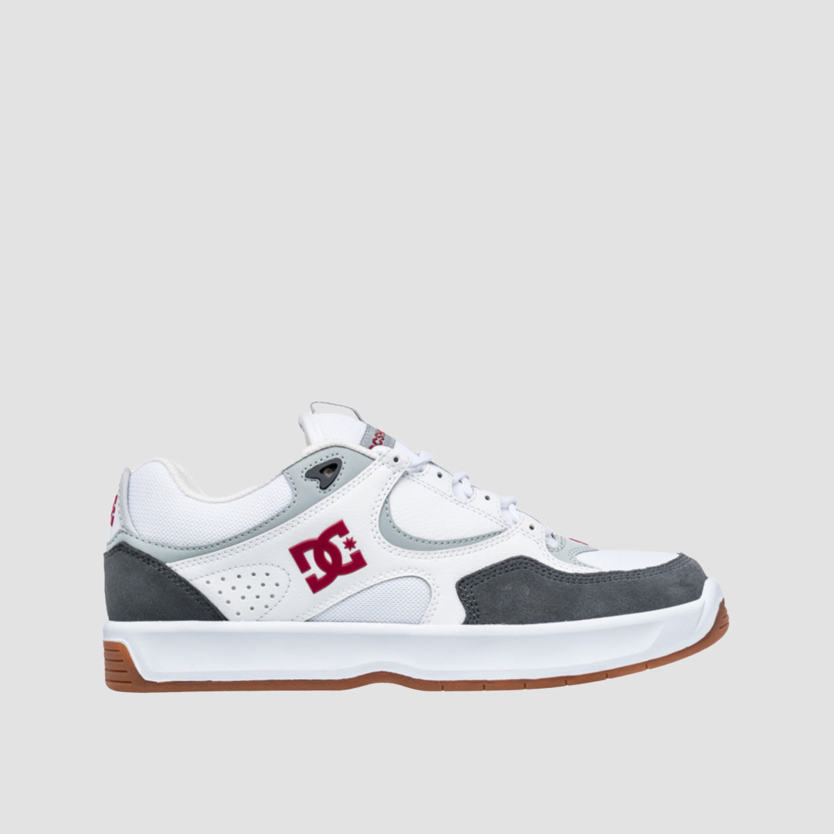 DC Kalynx Zero Shoes - White/Grey/Red