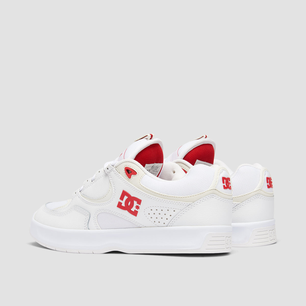 DC Kalynx Zero Shoes - White/Red