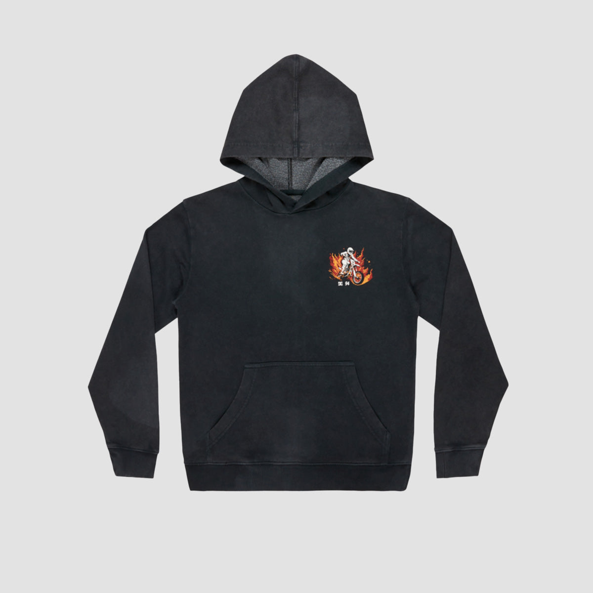 DC Leading The Pack Pullover Hoodie Black Acid - Kids