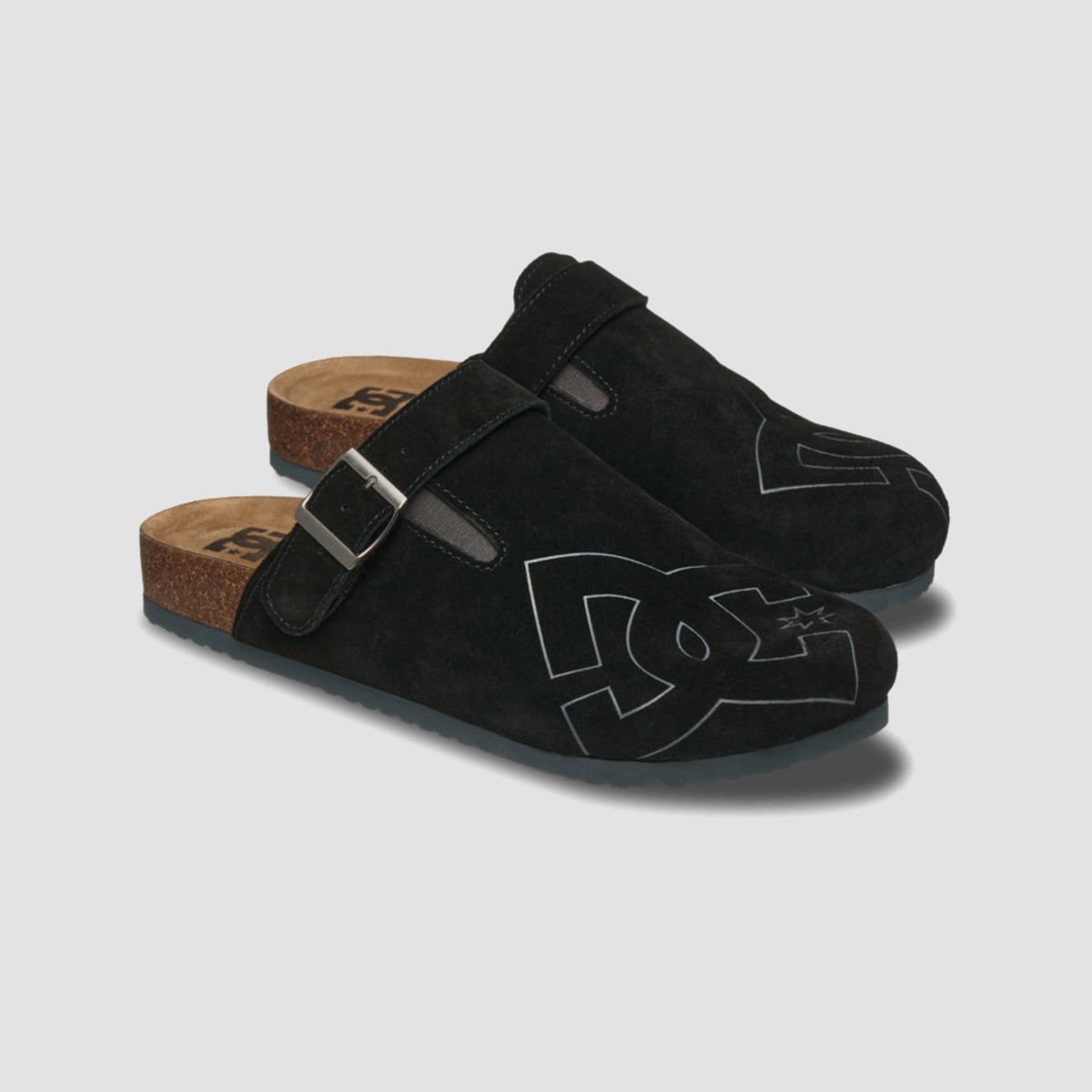 DC Liege Leather Sandals - Black