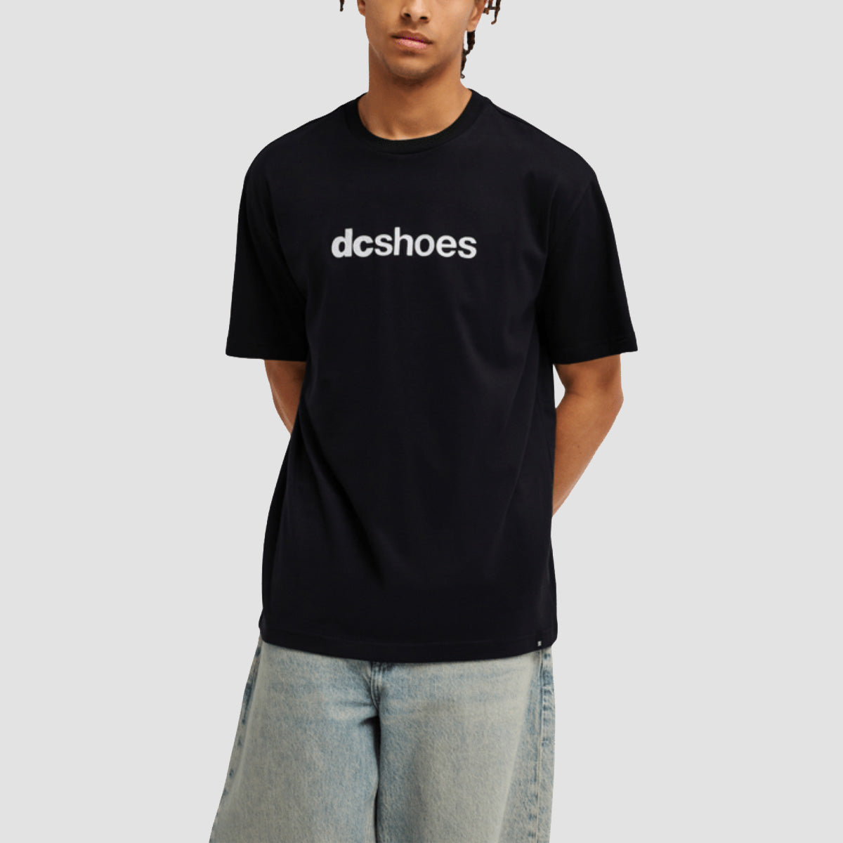 DC Lower Case T-Shirt Black