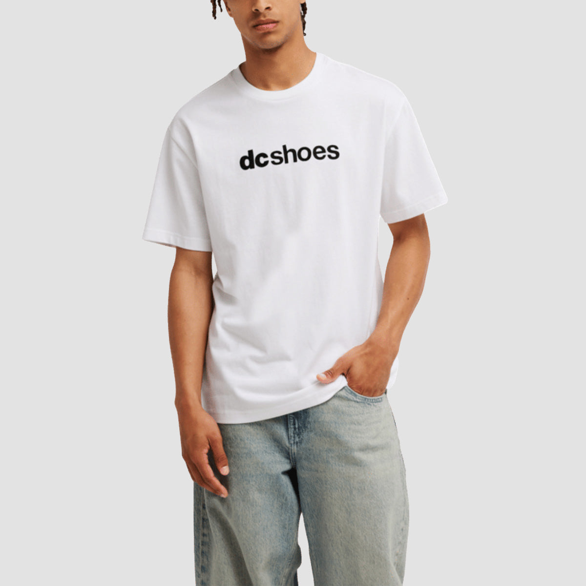 DC Lower Case T-Shirt White