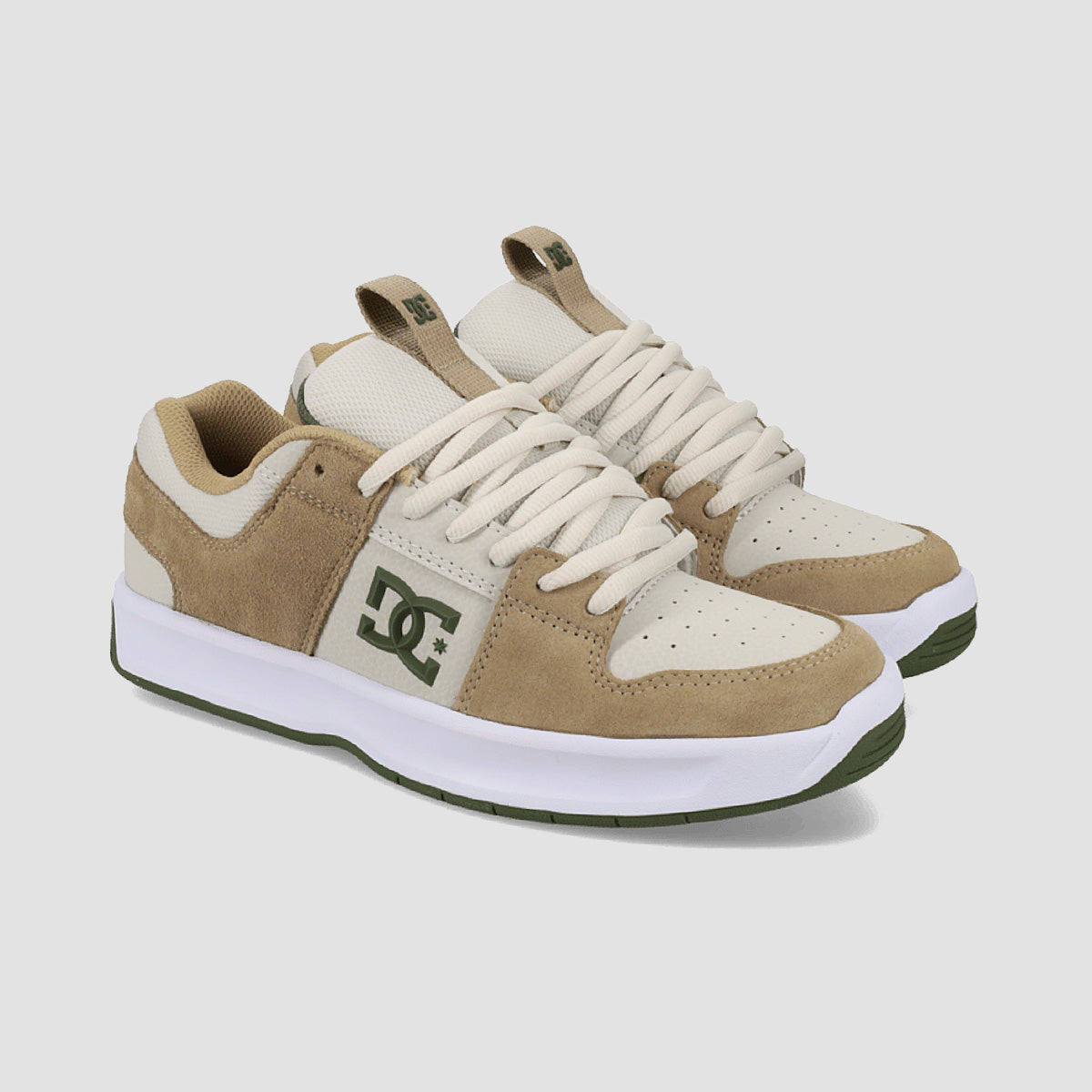 DC Lynx Zero Shoes - Taupe/Silver Birch/Olive