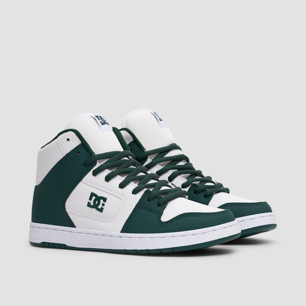 DC Manteca 4 Hi Shoes - White/Dark Olive