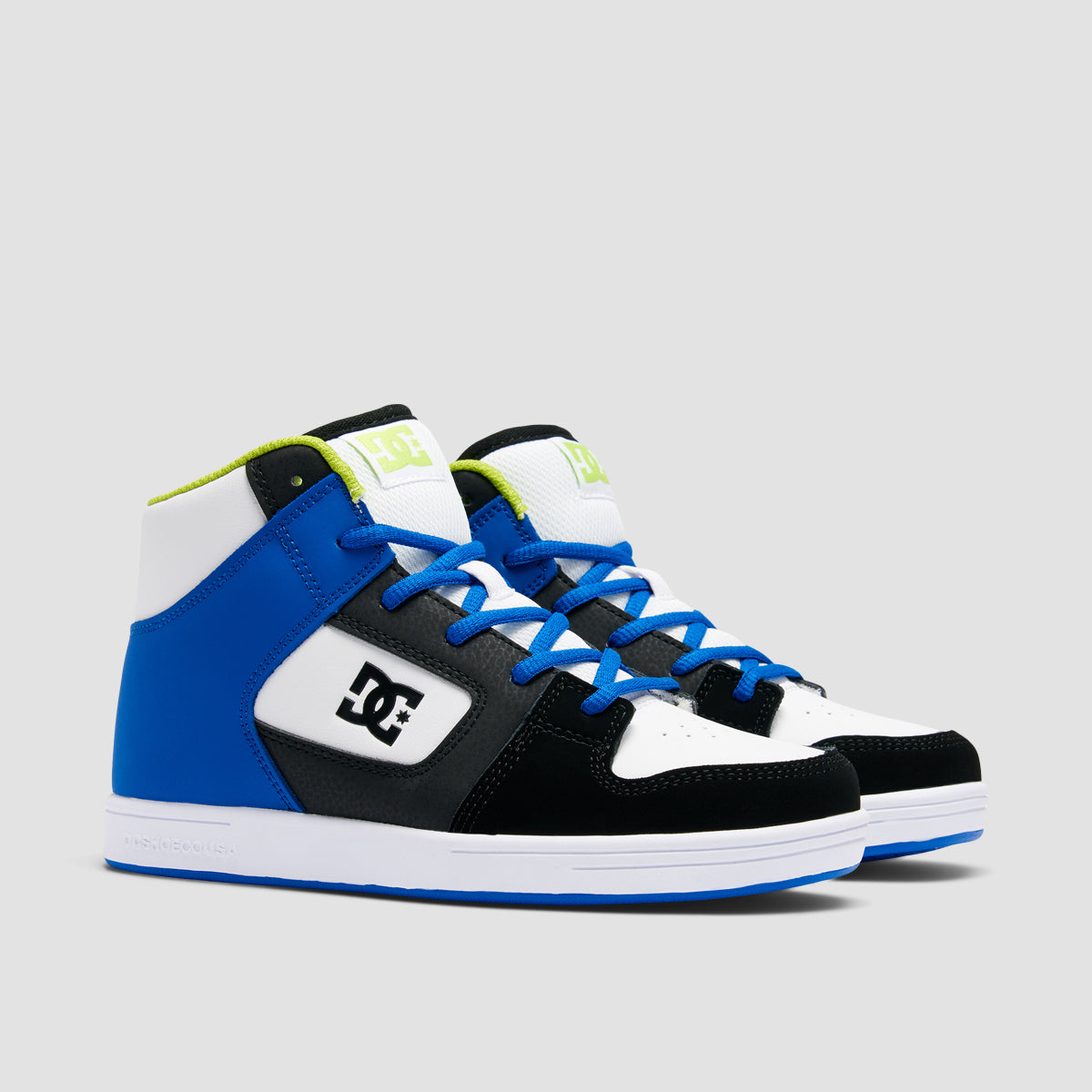 DC Manteca 4 High Top Shoes - Black/Blue/Green - Kids