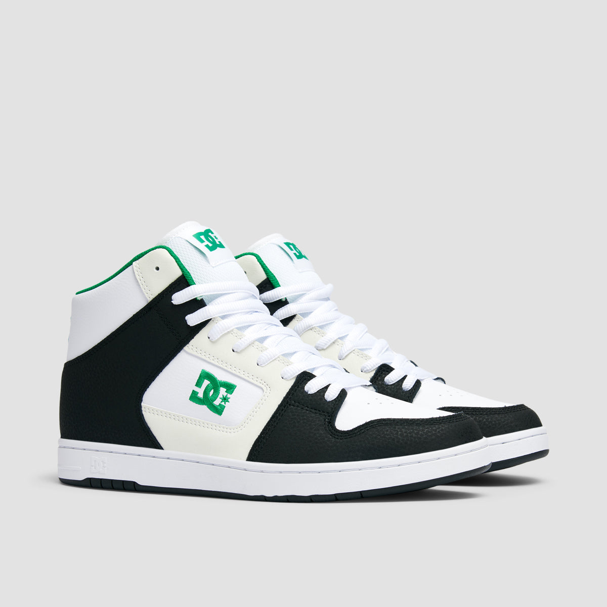 DC Manteca 4 High Top Shoes - Black/White/Green