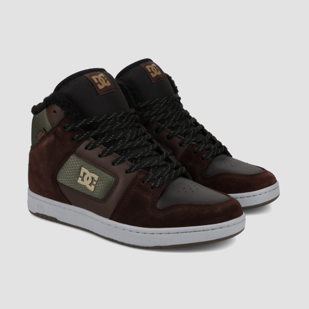 DC Manteca 4 High-Top WR Shoes - Brown/Brown/Black