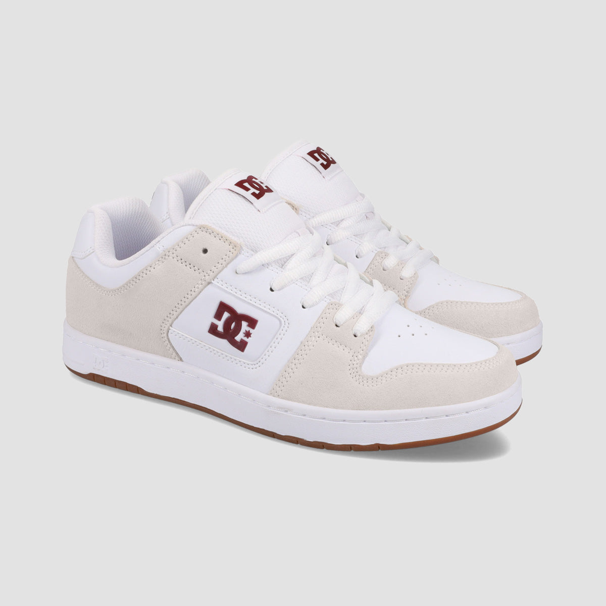 DC Manteca 4 Shoes - White/Maroon