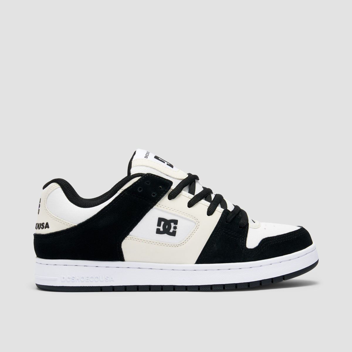 DC Manteca SE Shoes - White/Grey/Black