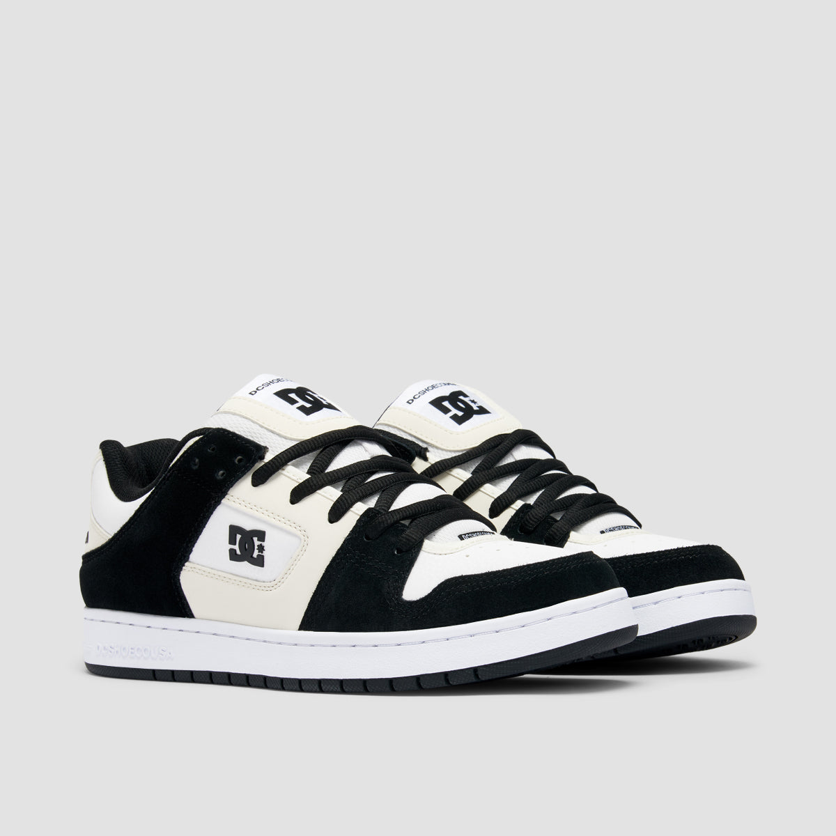 DC Manteca SE Shoes - White/Grey/Black