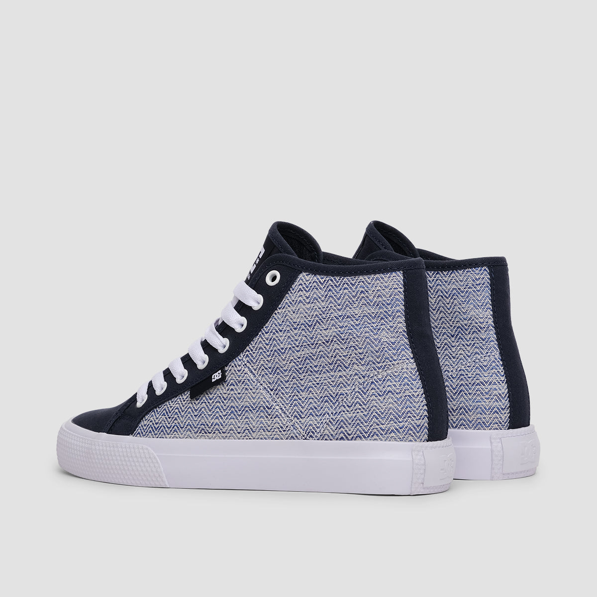 DC Manual Hi TXSE Shoes - Blue/White - Womens