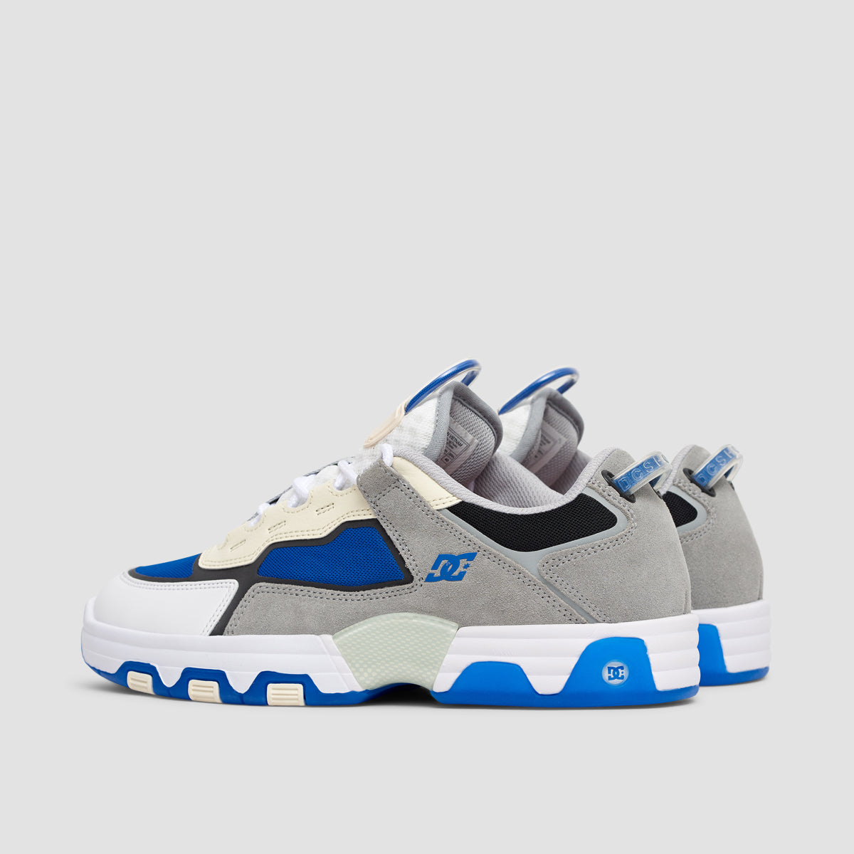 DC Metric Shanahan Shoes - Grey/White/Blue