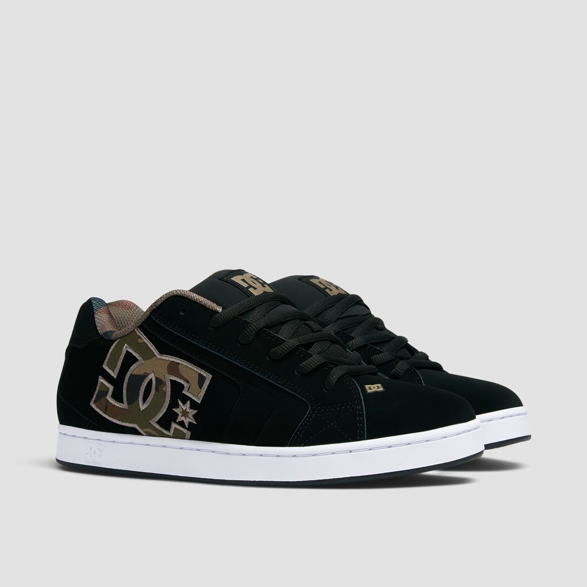 DC Net Shoes - Black/Green/Black