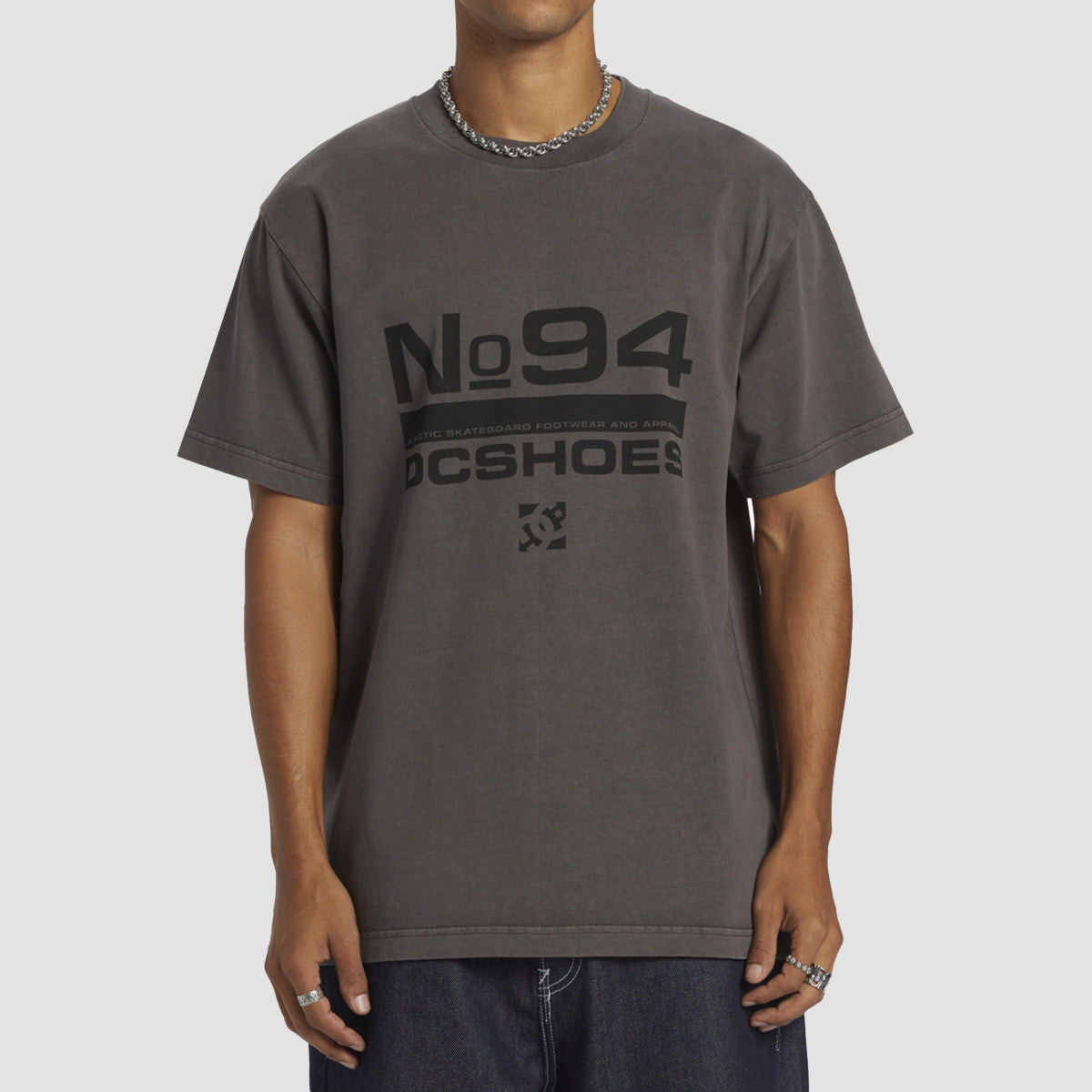 DC No 94 T-Shirt Black Enzyme Wash