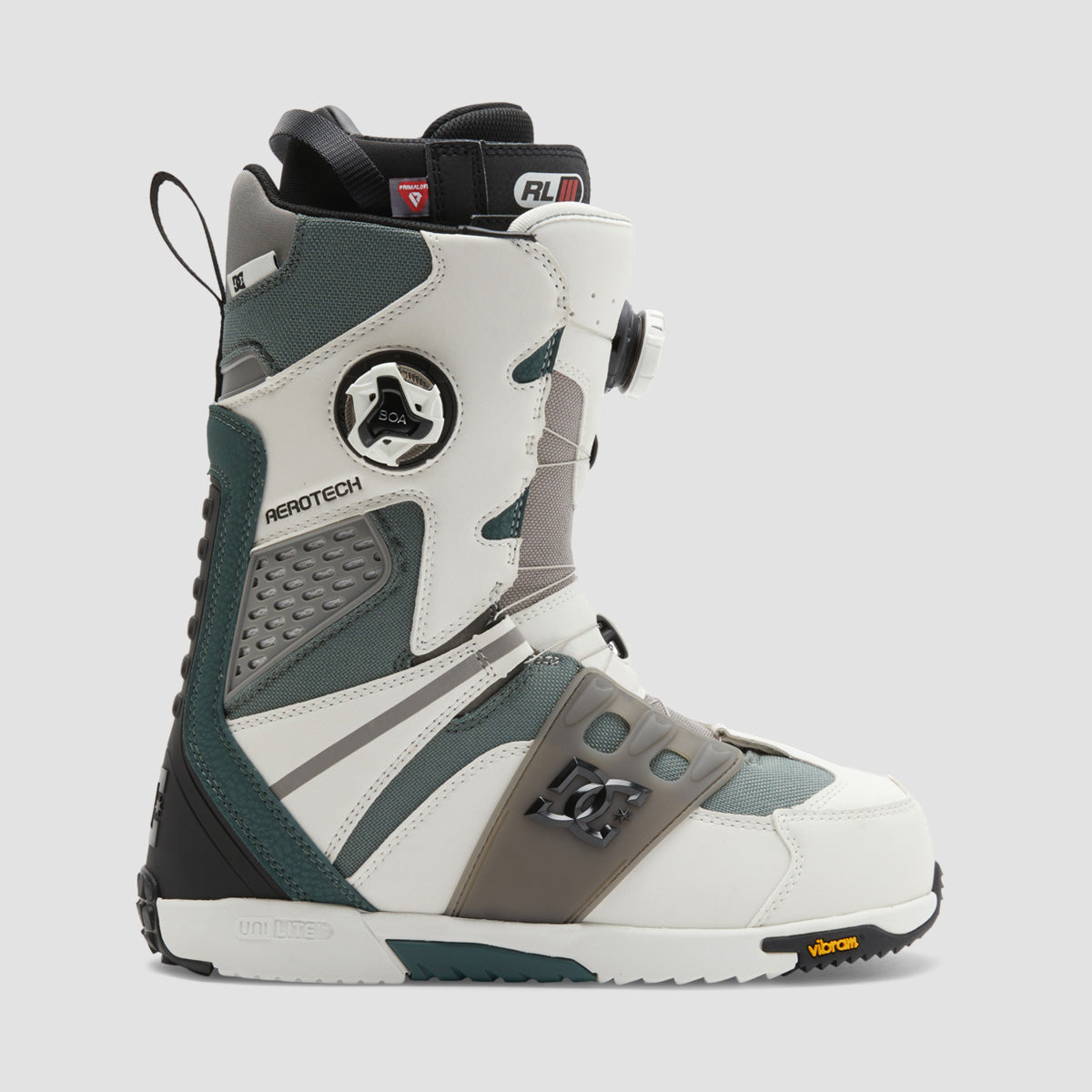 DC Phantom BOA Snowboard Boots Forest Green/White