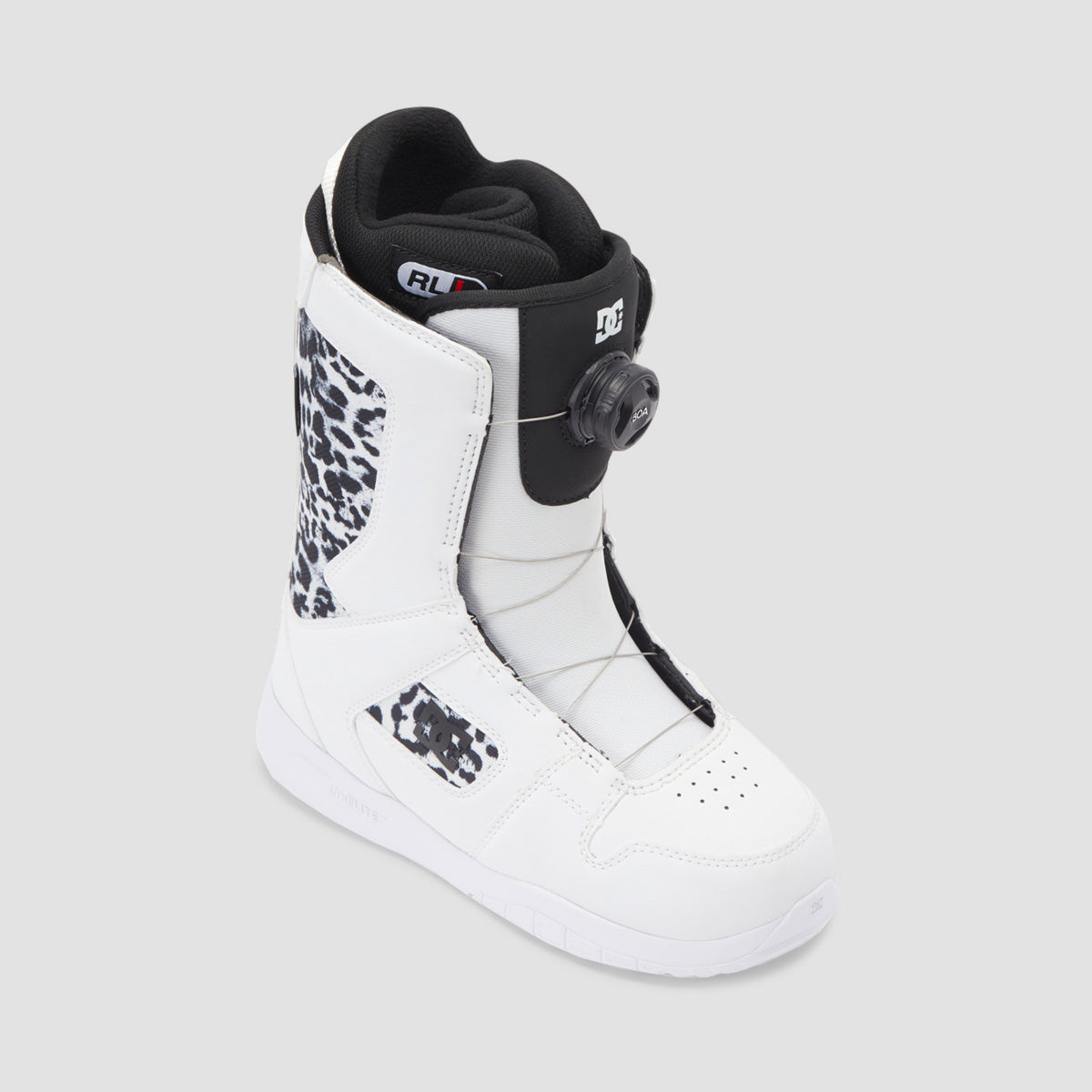 DC Phase BOA Snowboard Boots White/Black Print - Womens