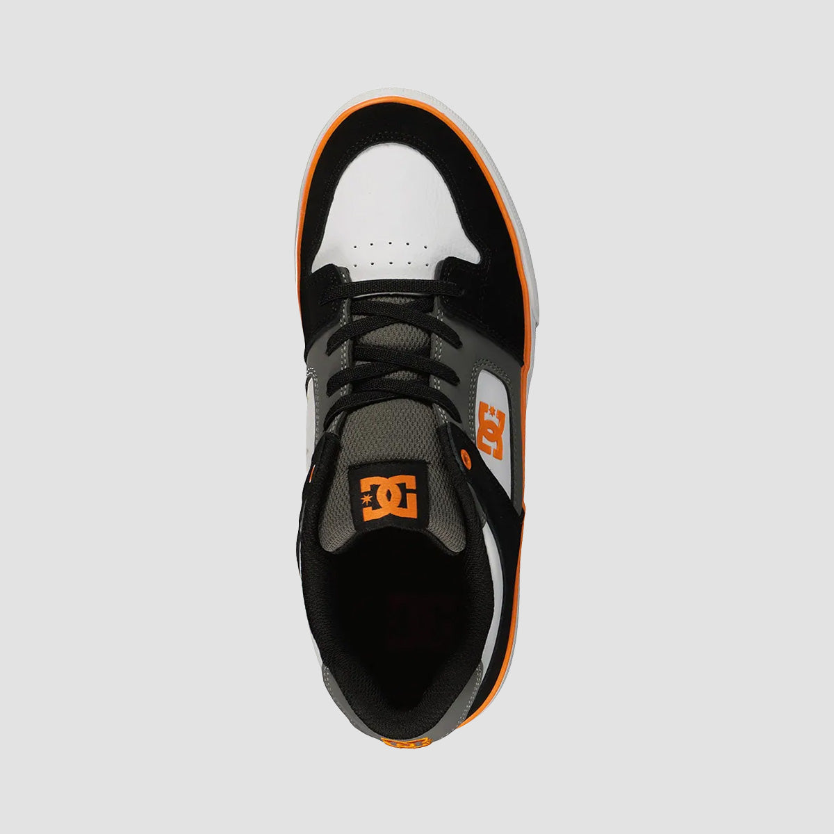DC Pure Elastic Shoes - Grey/Black/White - Kids