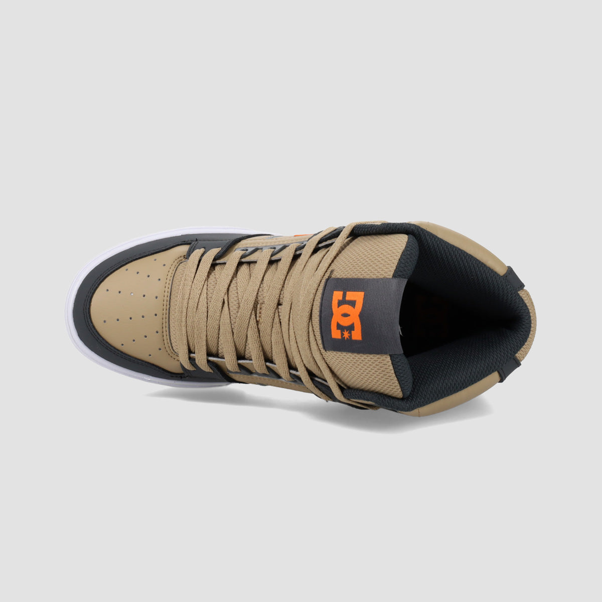 DC Pure HT WC Shoes - Grey/Tan/Orange