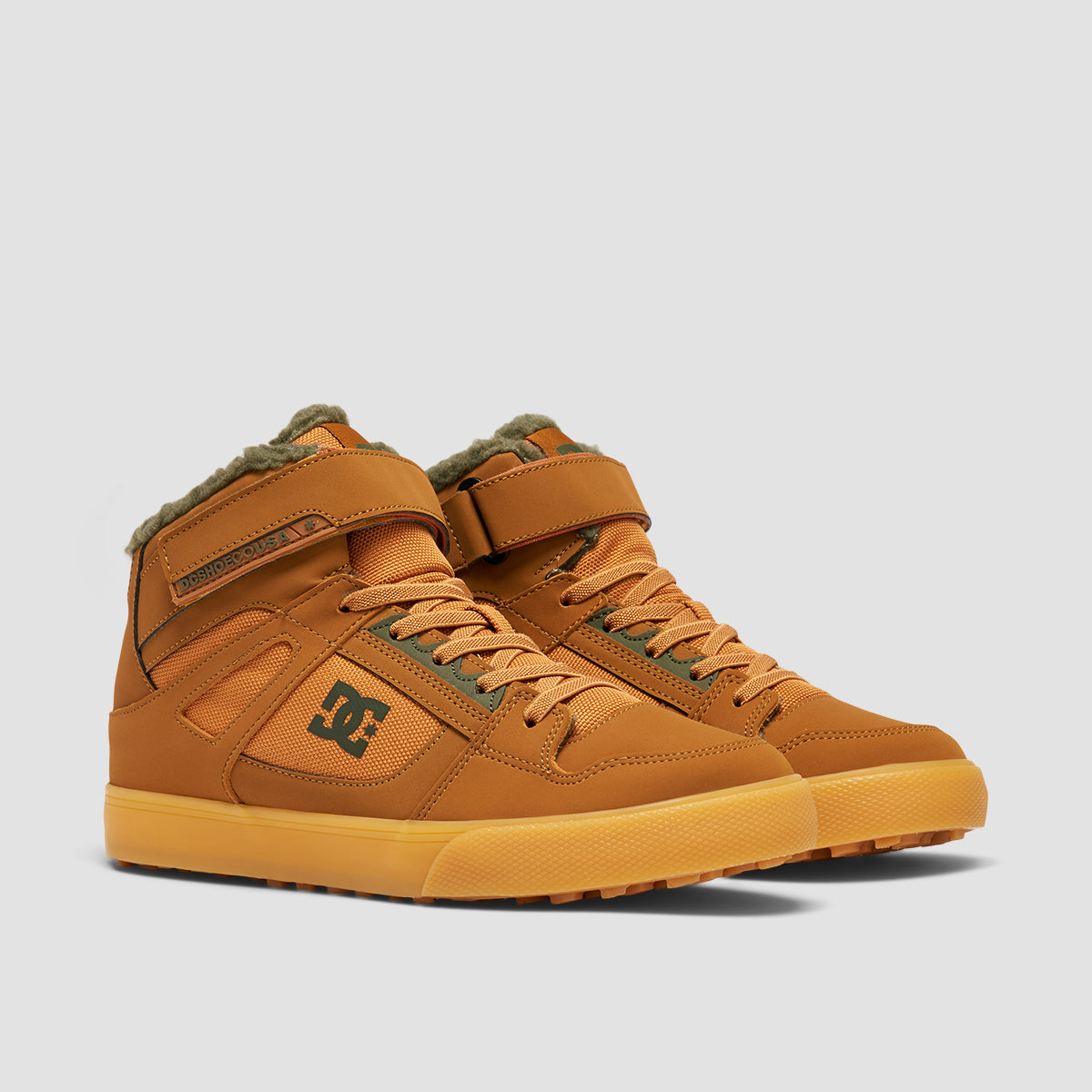 DC Pure HT WNT EV High Top Shoes - Wheat - Kids