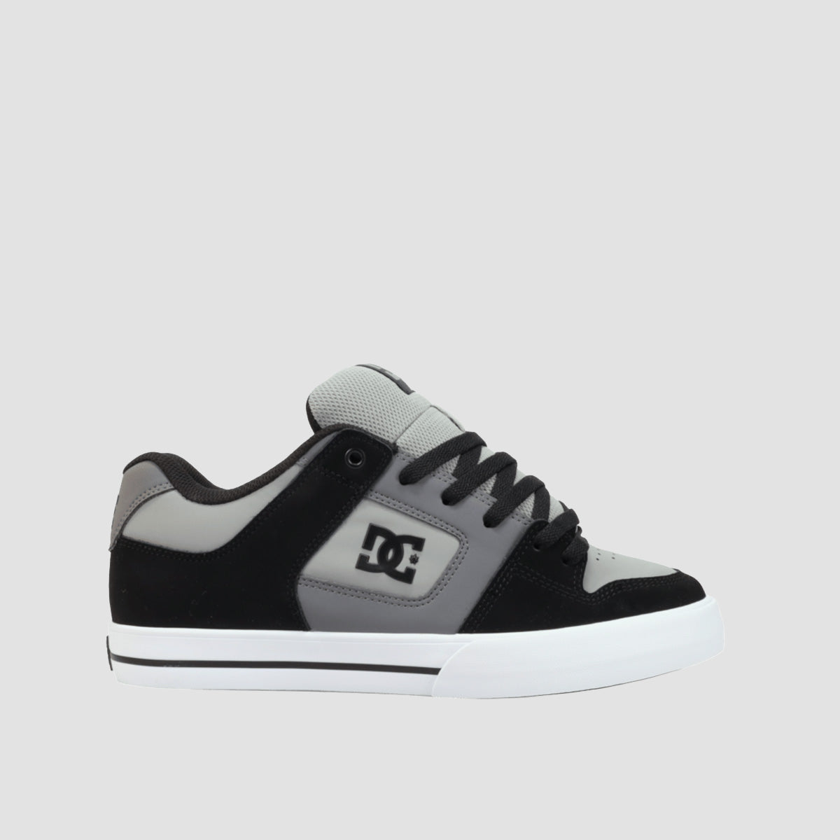 DC Pure Shoes - Black/Dark Grey/Grey