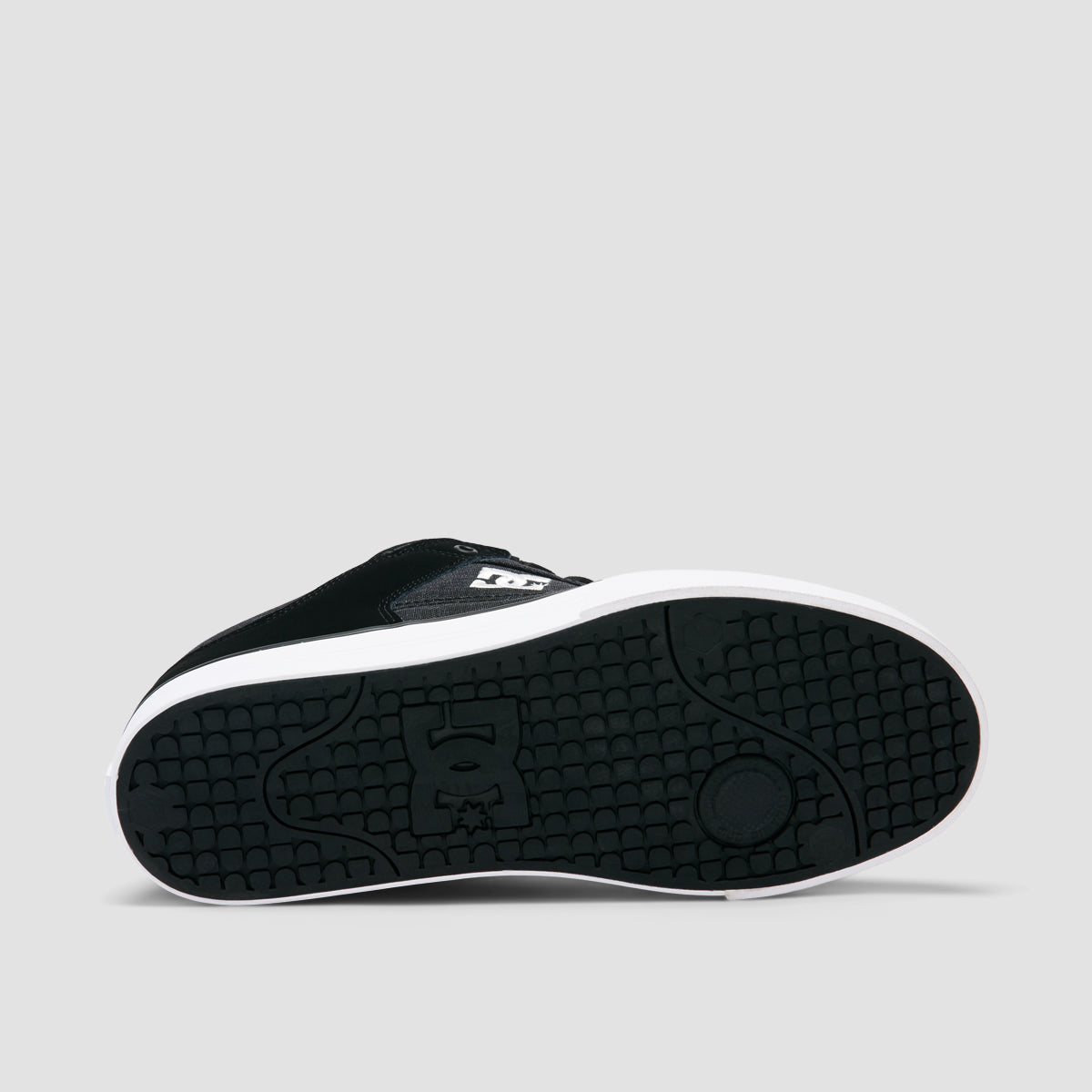 DC Pure Shoes - Black/White/Battleship