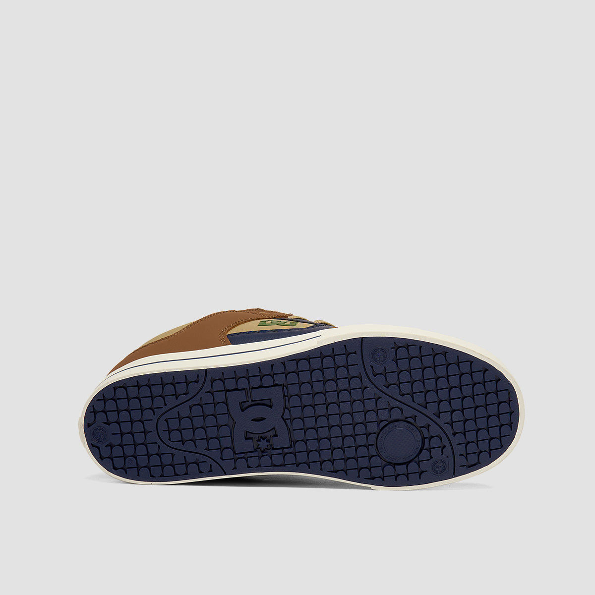 DC Pure Shoes - Brown/Navy/Tan
