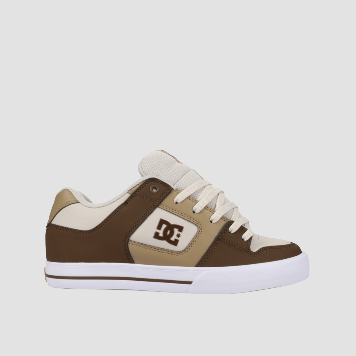 DC Pure Shoes - Brown/Tan/Off White