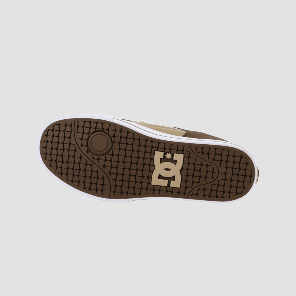 DC Pure Shoes - Brown/Tan/Off White