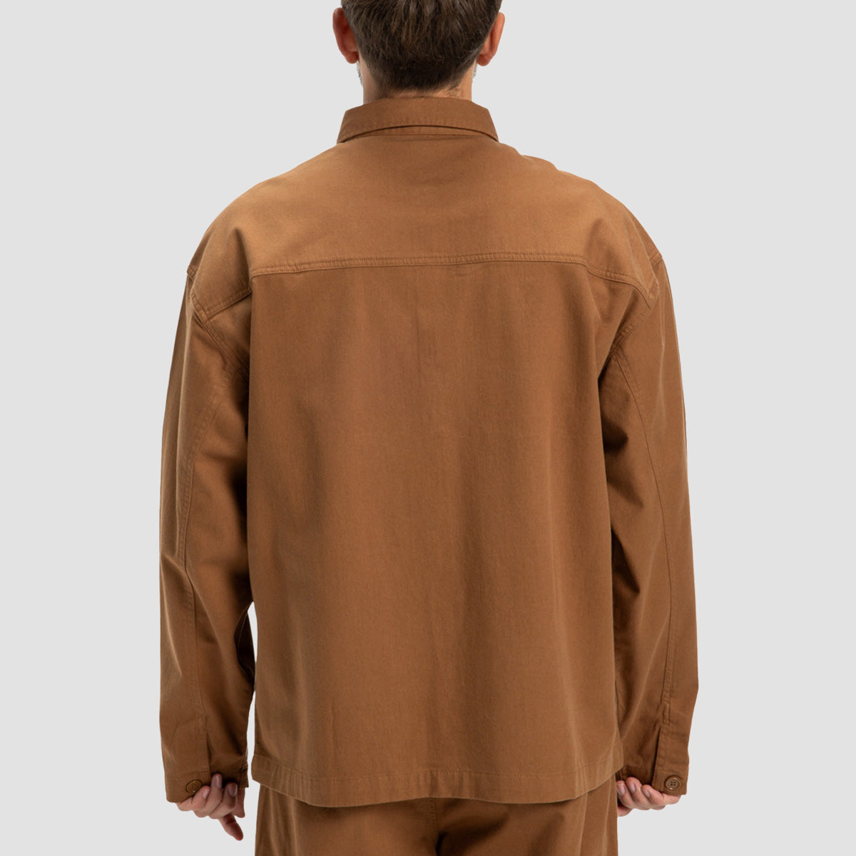 DC Showcase Longsleeve Overshirt Toffee