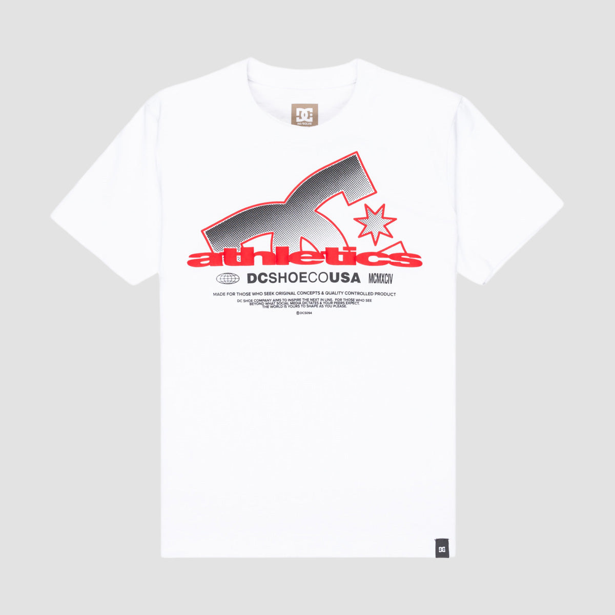 DC Slathletic T-Shirt White - Kids