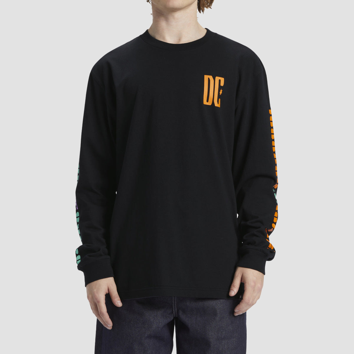 DC Sportster Longsleeve T-Shirt Black