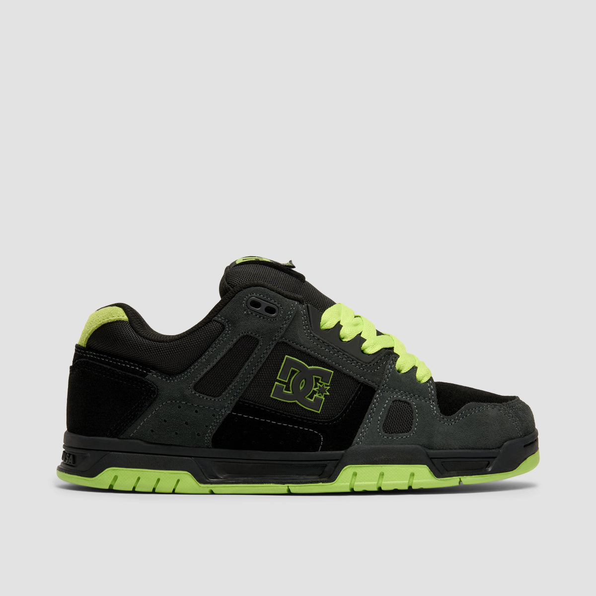 DC Stag Shoes - Black/Grey