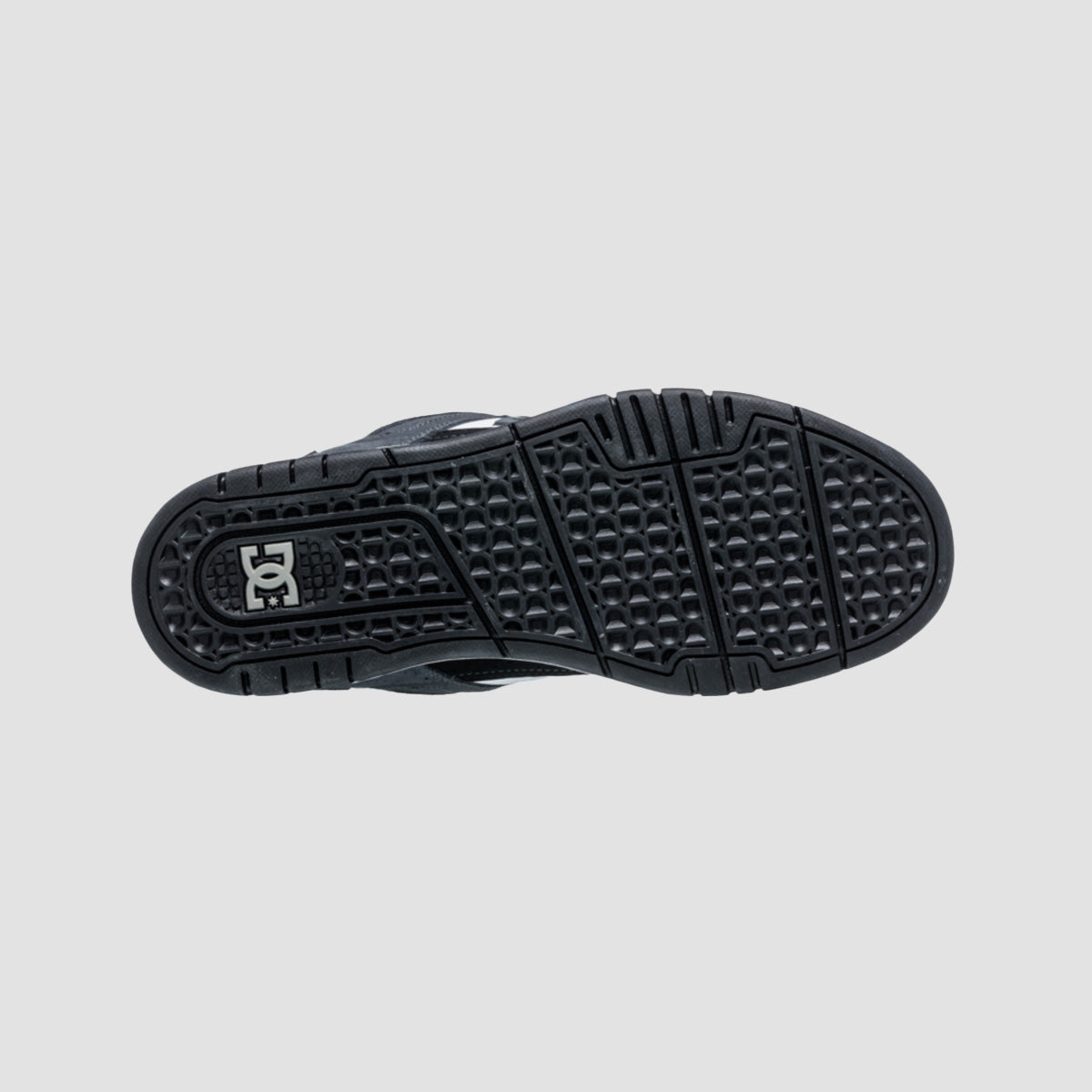 DC Stag Shoes - Black/Grey/White