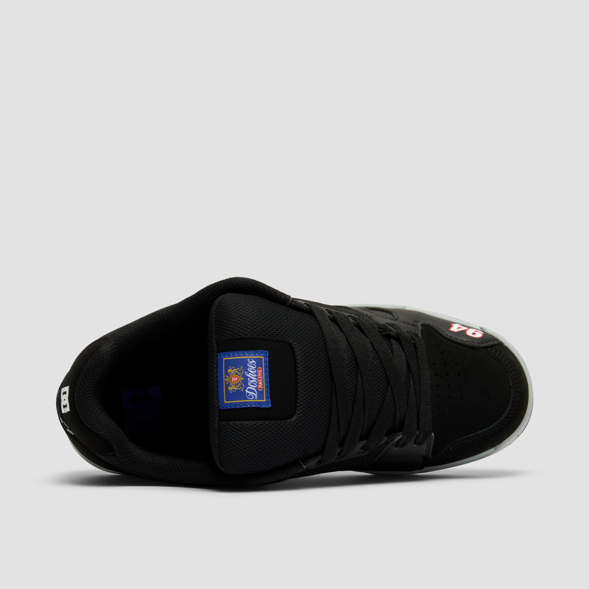 DC Stag Shoes - Black/Grey/Blue