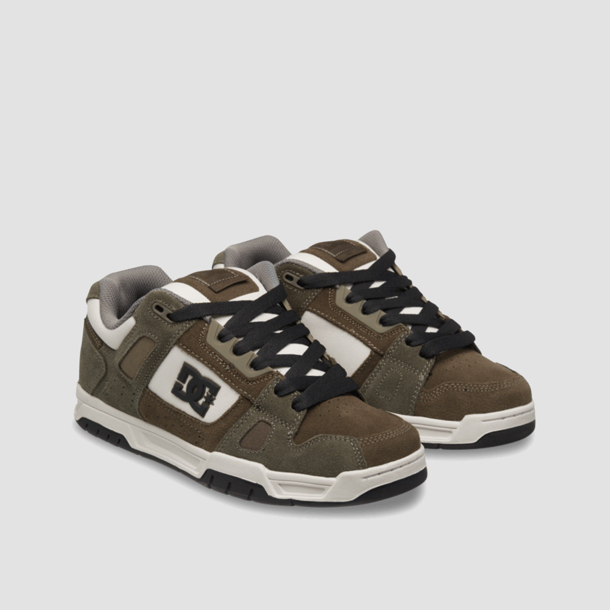 DC Stag Shoes - Khaki/Dark Olive