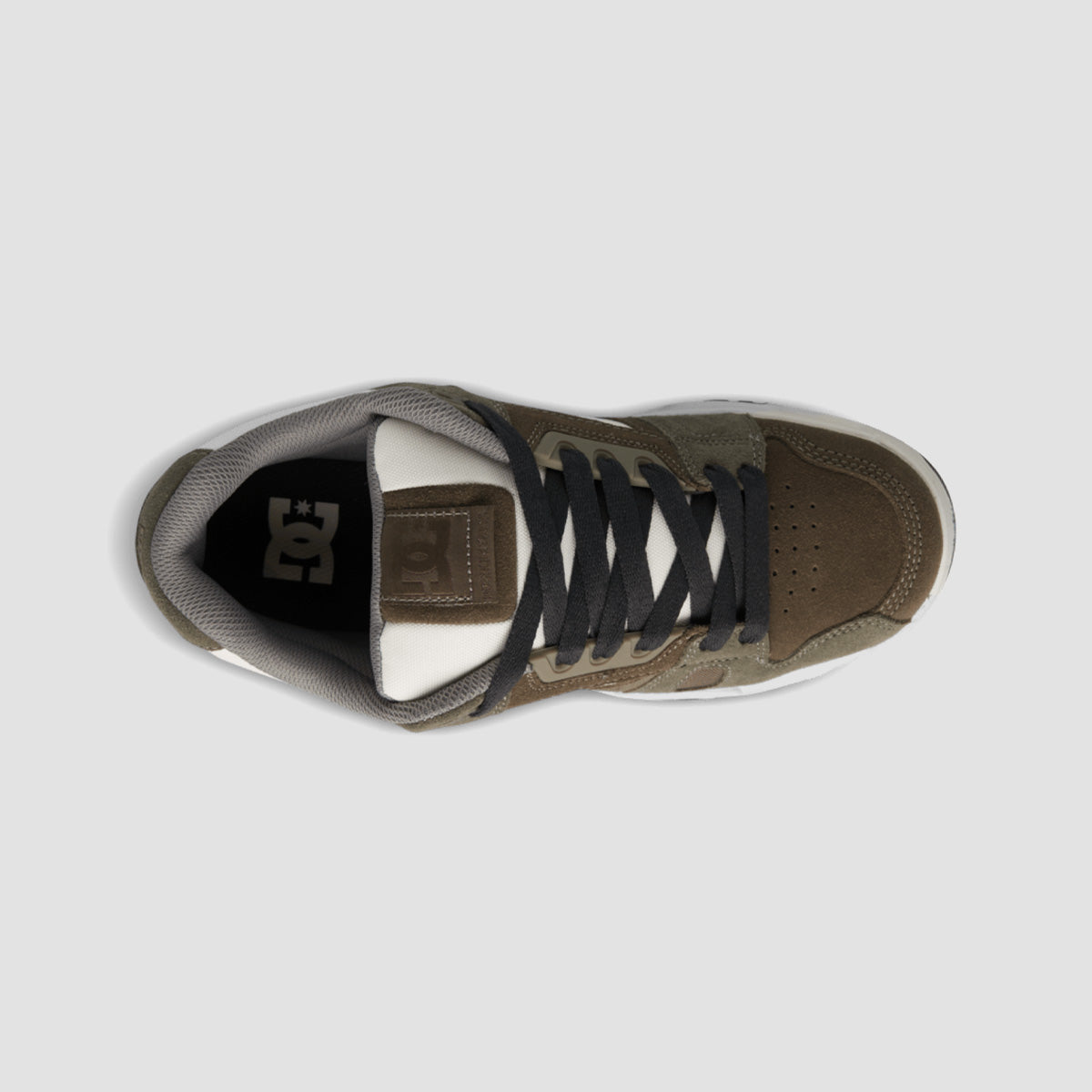 DC Stag Shoes - Khaki/Dark Olive