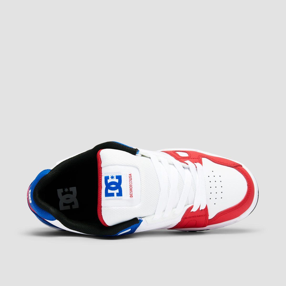 DC Stag Shoes - Red/White/Blue