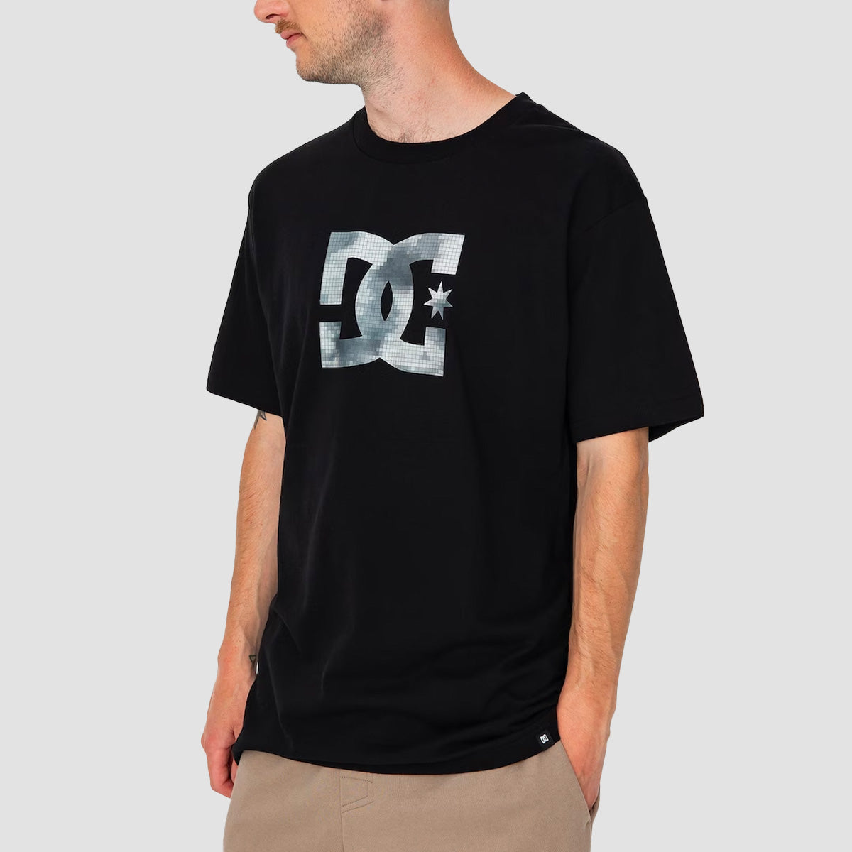 DC Star Fill T-Shirt Black/Cloud Cover