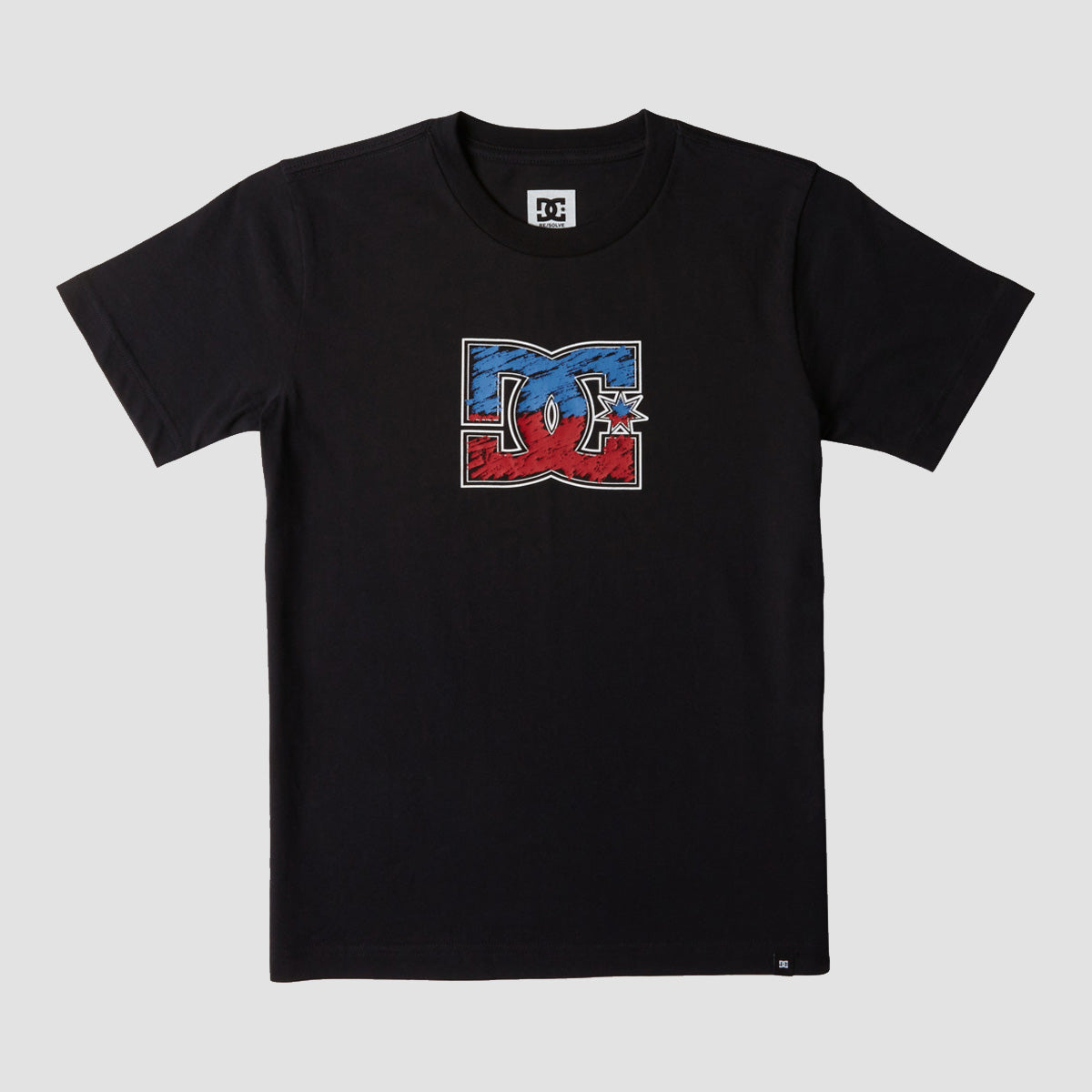 DC Star Inline T-Shirt Black - Kids