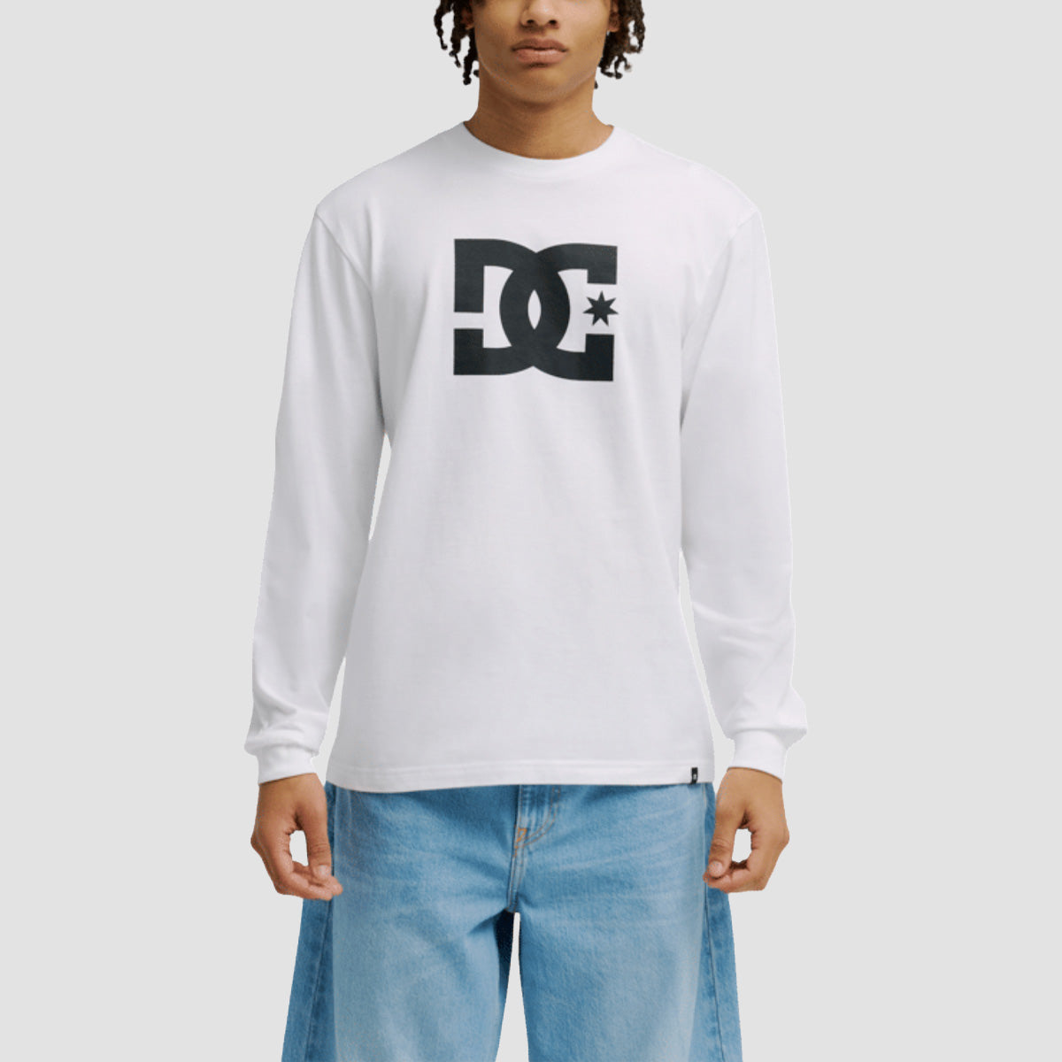DC Star Longsleeve T-Shirt White