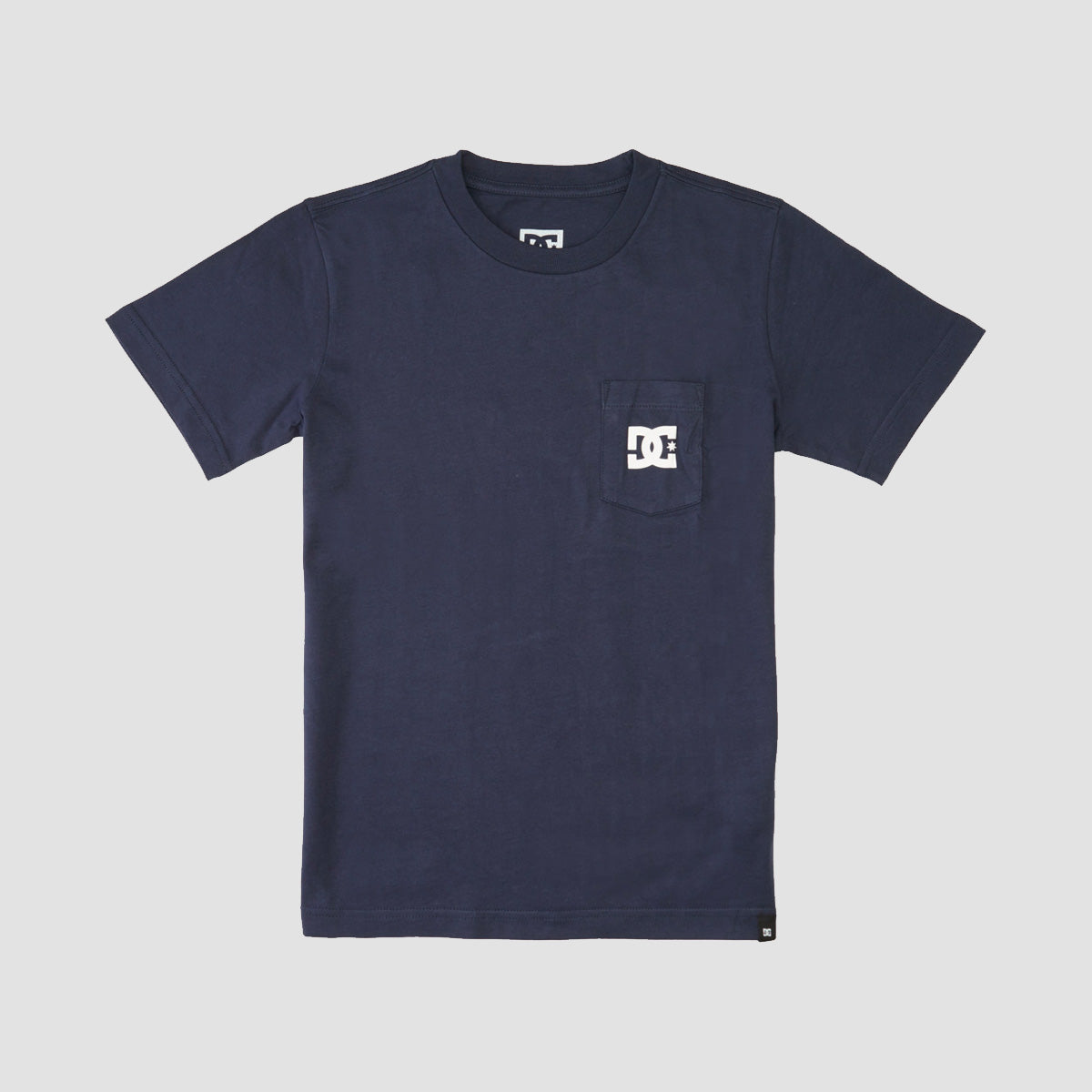 DC Star Pocket T-Shirt Navy Blazer - Kids